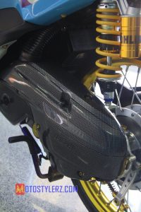 Modifikasi Yamaha Mio : CVT-Dibungkus Karbon Kevlar