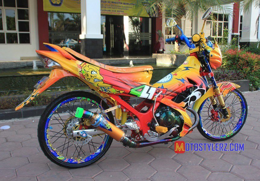 Modifikasi Suzuki Satria FU