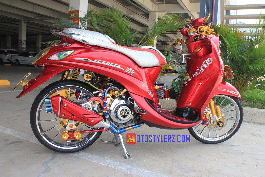 Modifikasi Yamaha Fino 2014