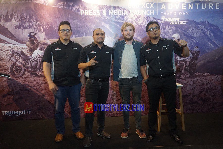 PT GAS Triumph Indonesia-Memperkenalkan New Tiger 800 XCX