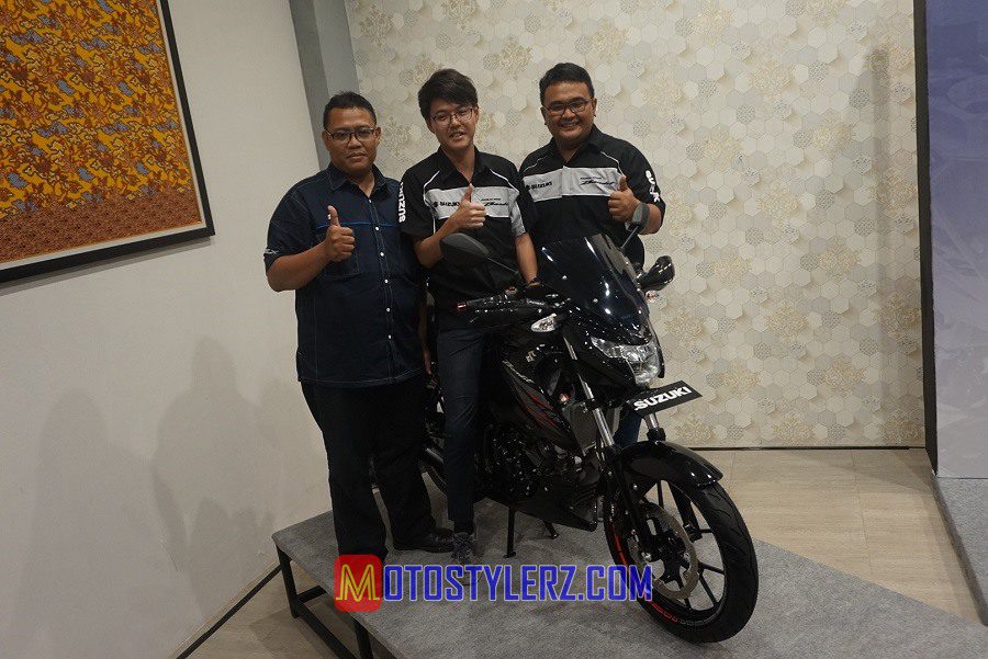 Banggas F.S Pardede Ditemani Ota Keisuke & Harsoyo-Ajak Media Mengenal Lebih Dalam Suzuki GSX150 Bandit