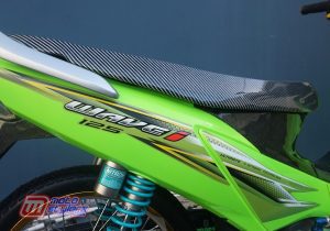 Modifikasi Motor Honda Supra X125 : Bodi-Ditimpa Warna Ngejreng
