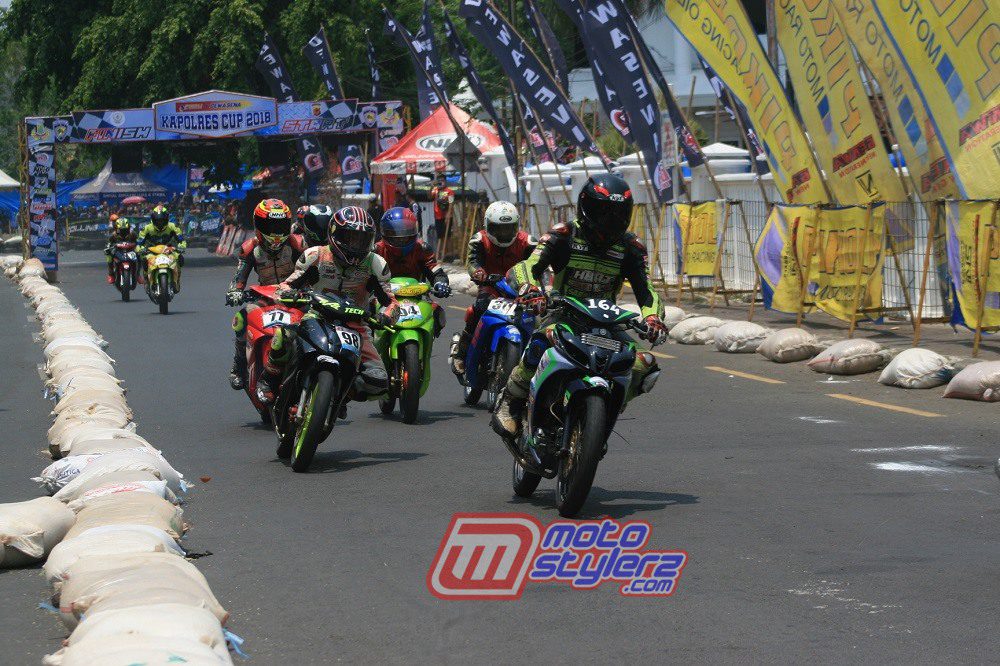 Hasil Kejuaraan Balap Motor Pikoli Dewasena Kapolres Cup (Karawang)