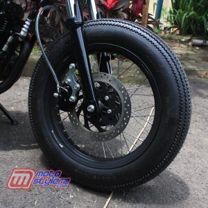 Gambar Modifikasi Motor Yamaha Scorpio 2005 Bandung : Sok Dpn-R25 Lebih Proposional