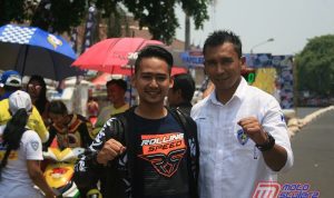 Anto Ucil Rolling Speed & Irvan OC-Suport Terus Balap Motor Jawa Barat