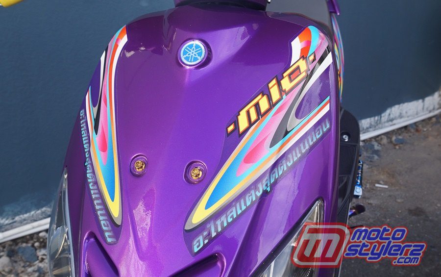 modifikasi yamaha mio 2011 Jambil tema thailook style : Bodi-Cute Thailook Style