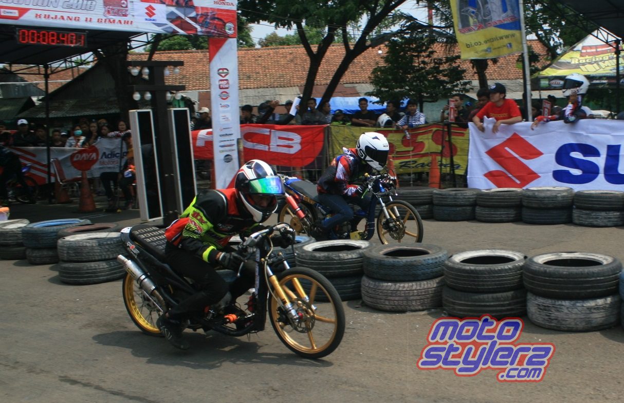 Hasil Kejuaraan Drag Bike 201M Trijaya Sumber Production 2018 (Cimahi):