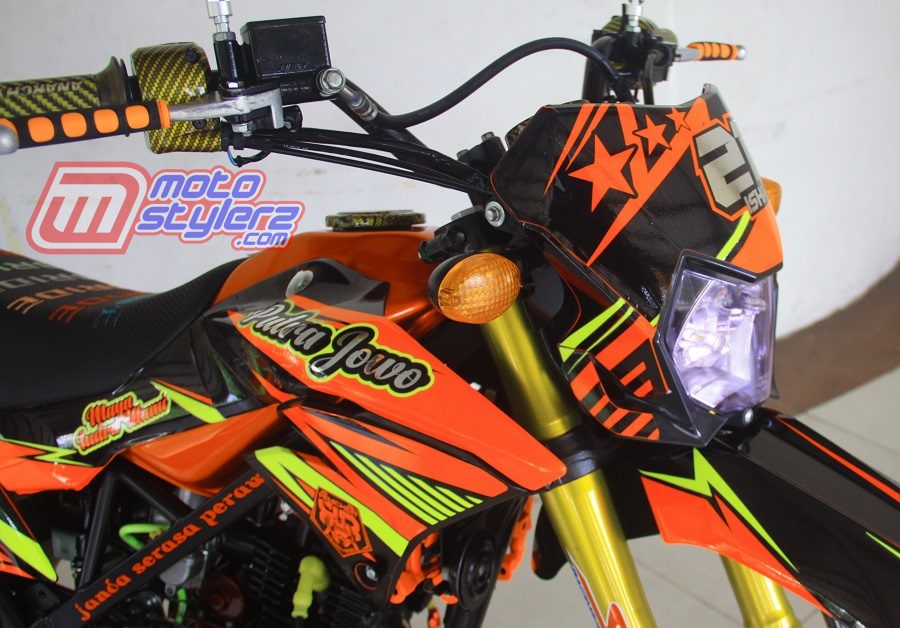 Bodiwork-Lebih Ngenjreng Berkombo Orange & Yellow Colour