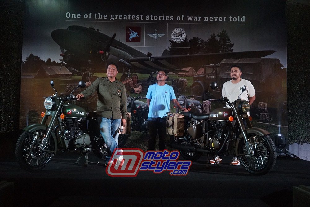 Peluncuran Classic 500 Pegasus Oleh Ade Sulistioputra, Irwansyah Said, Irvino Edwardly