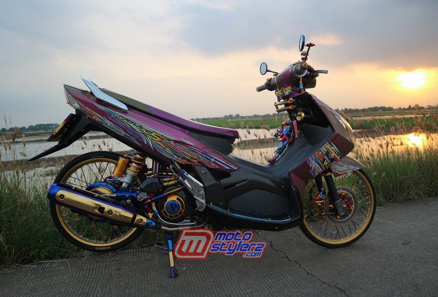 Modifikasi Nouvo Z-Berjubah Trend Chameleon