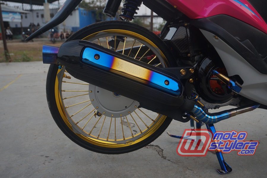 Muffler-Bertameng Aseso 2 Tone