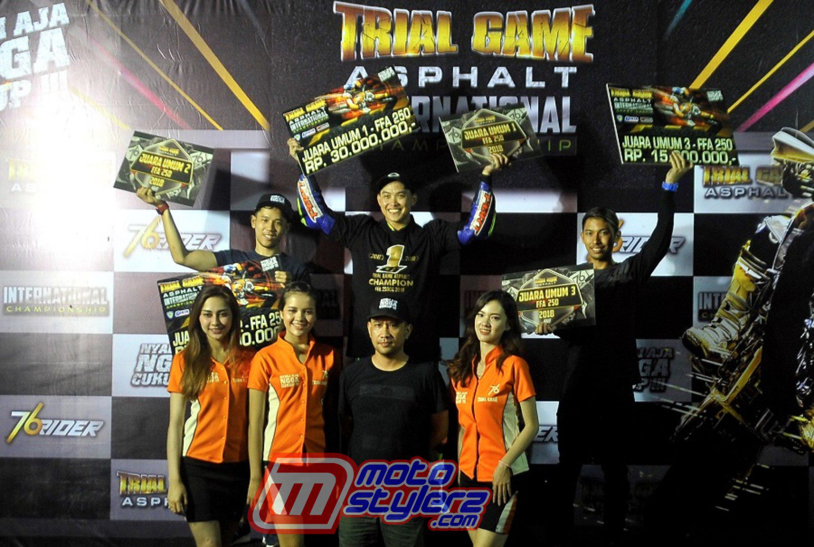 Podium FFA 250 - Doni Tata Jawaranya