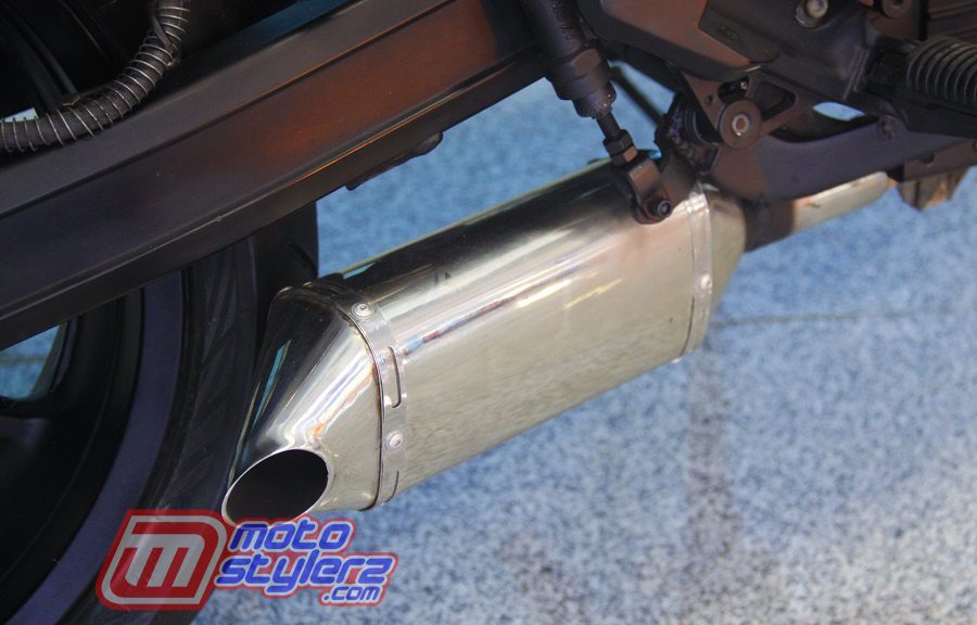Custom Muffler-Penambah Aksi Gahar