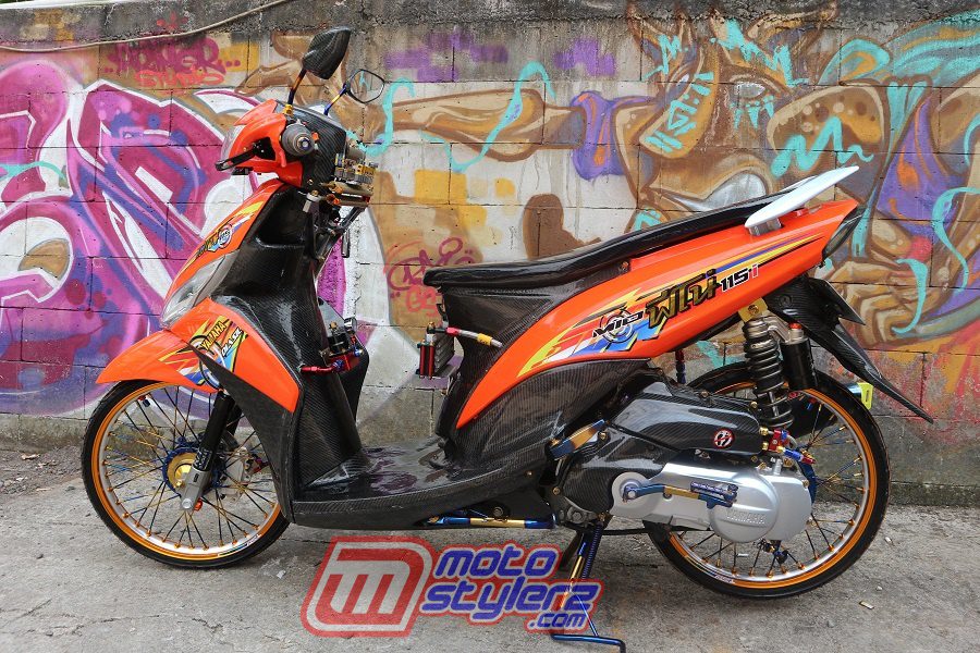 Modifikasi Mio J-Maskot Andalan Workshop