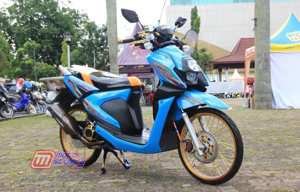 Modifikasi X Ride-Bersolek Minimalis Thailook