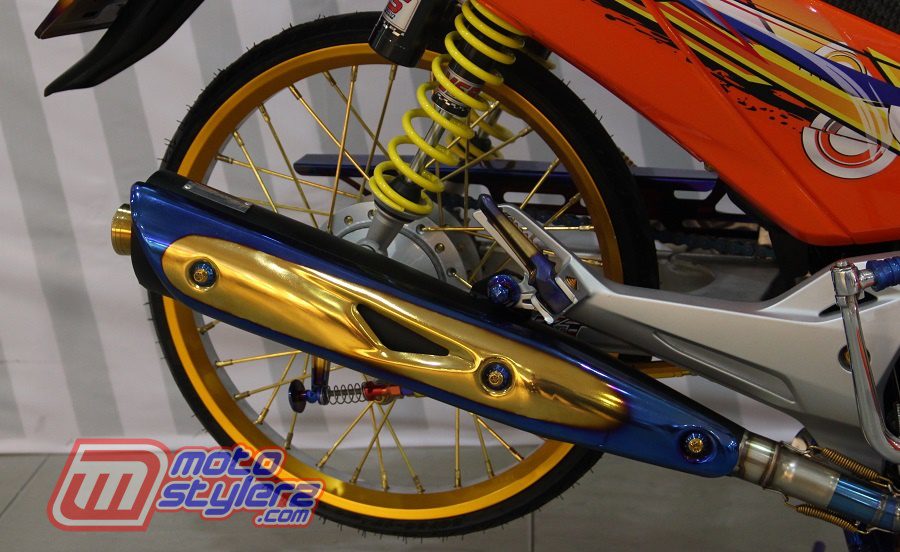 Muffler Tsukigi-Harmonis Bareng Aseso Gold