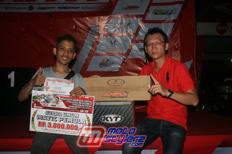 Rudi Hadinata With Robby Rizaldi (JU Matic Pemula)