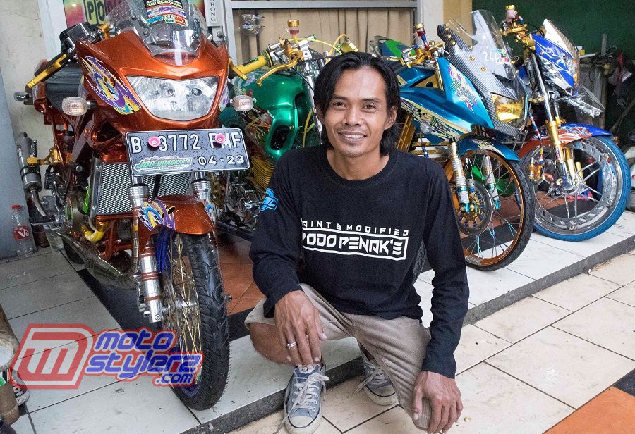 Mas Pri Podo Penak'e Paint-Kreasinya Sarat Prestasi