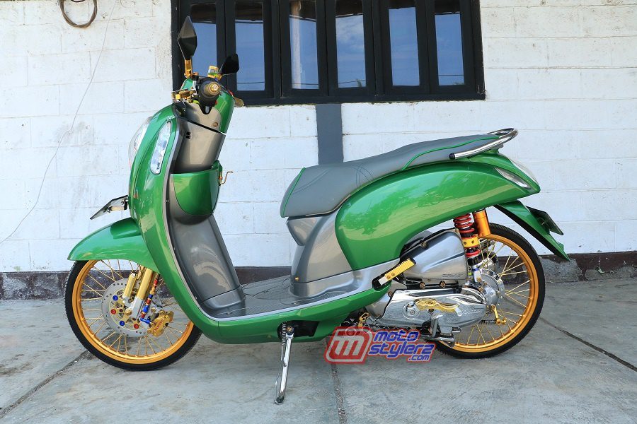 Modifikasi Scoopy-Upgrade Demi Tampil Maksimal