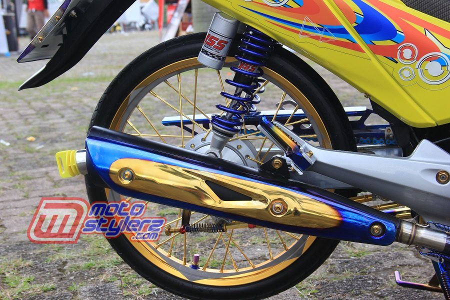 Muffler-2 Variasi 2 Tone Lebih Menarik