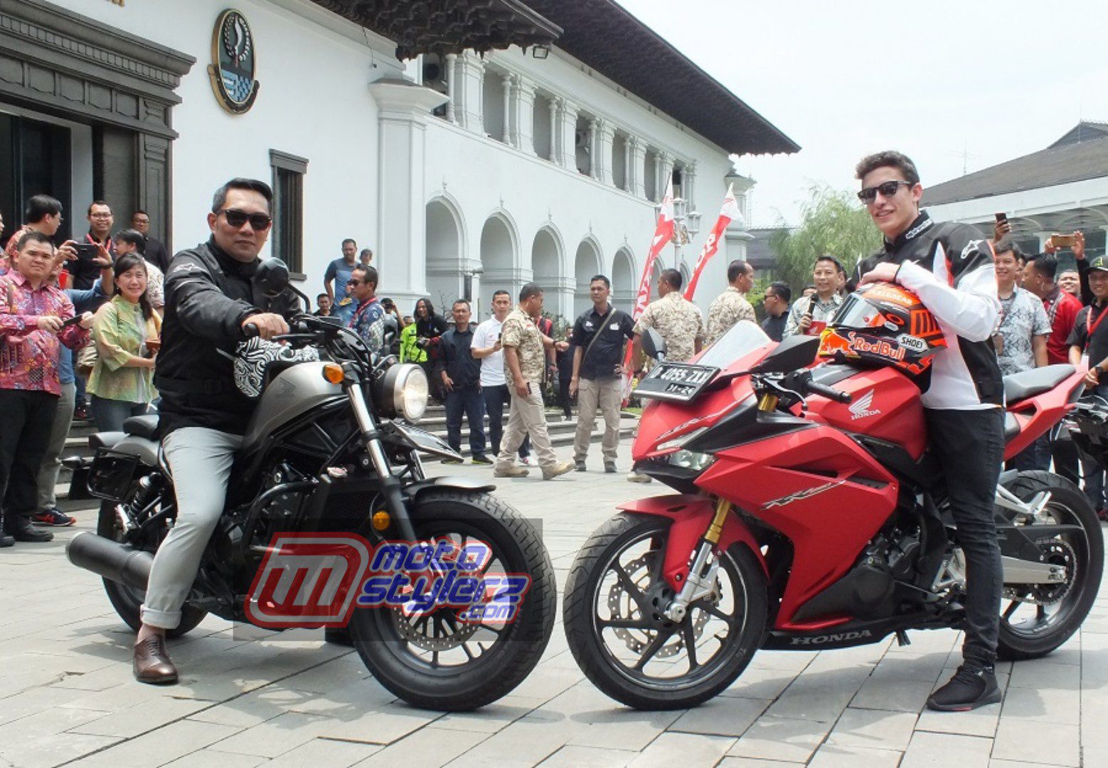 Ridwan Kamil & Marc Marquez - Kompak Macho Di Atas Sport Andalan Honda