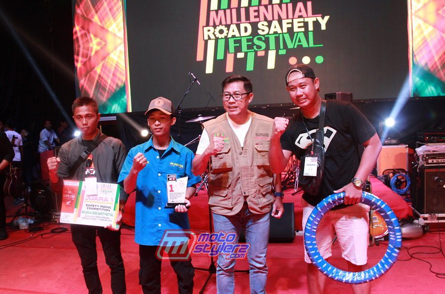 Podium Juara Didampingi Kapolda Babel, Brigjend Pol Istiono, MH