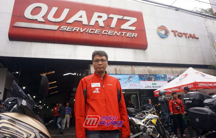 Dadi Budikusumah, Sales & Technical Manager PT Total Oil Indonesia.