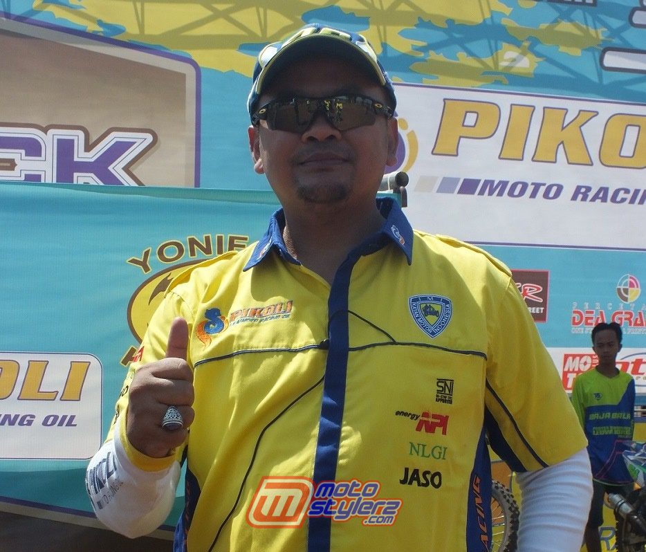 H. Supriyono (Direktur Marketing Pikoli Oil)-Bukti Peduli Pikoli Dengan Balap Motor Tanah Air