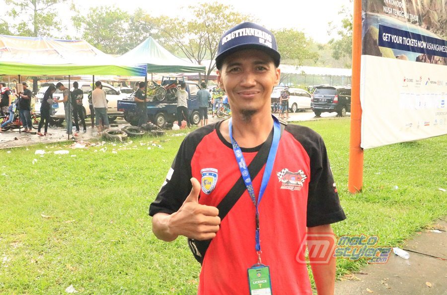 Joe Maryanto-Tekhnik Scrut Drag Bike Palembang