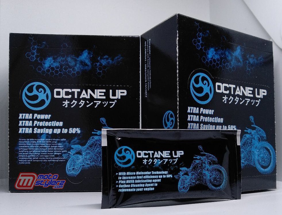 Produk Octane Up-Tersedia Praktis Dalam Bentuk Sachet