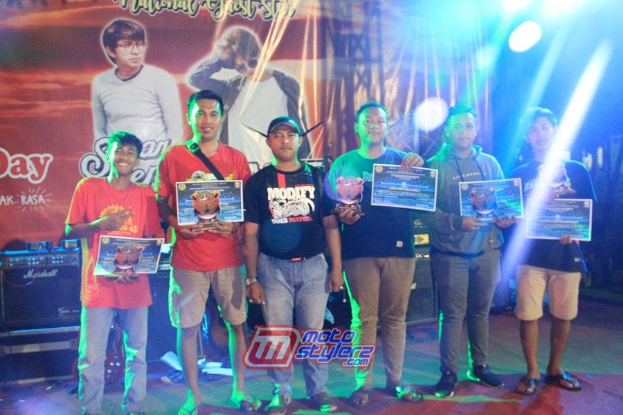 Peraih Best Modify-Diserahkan Bpk Aris Fitriono Amd.Kep (Kades) di Salah Satu Kabupaten Tulang Bawang