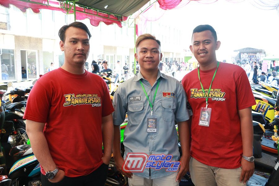 Indra, M Zidan & M Akil-Trio Komandan Even WWLS Zone Cirebon