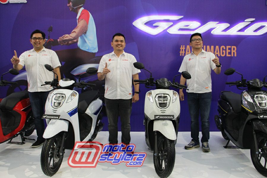 Launching Honda Genio-Diresmika Lerry Gunawan, Danny Budiman & Ferdy Sukmawidjaja(Petinggi PT DAM)