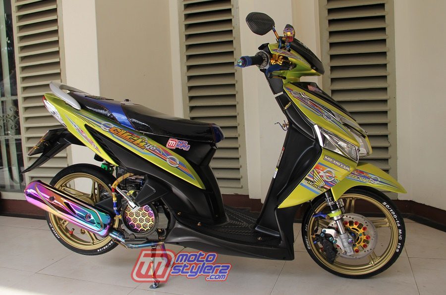 Modifikasi Vario-Nyentrik Baby Look