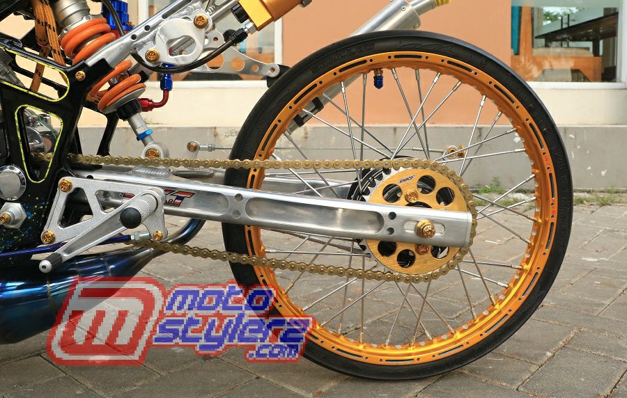 Swingarm-DKT Lebih Racing