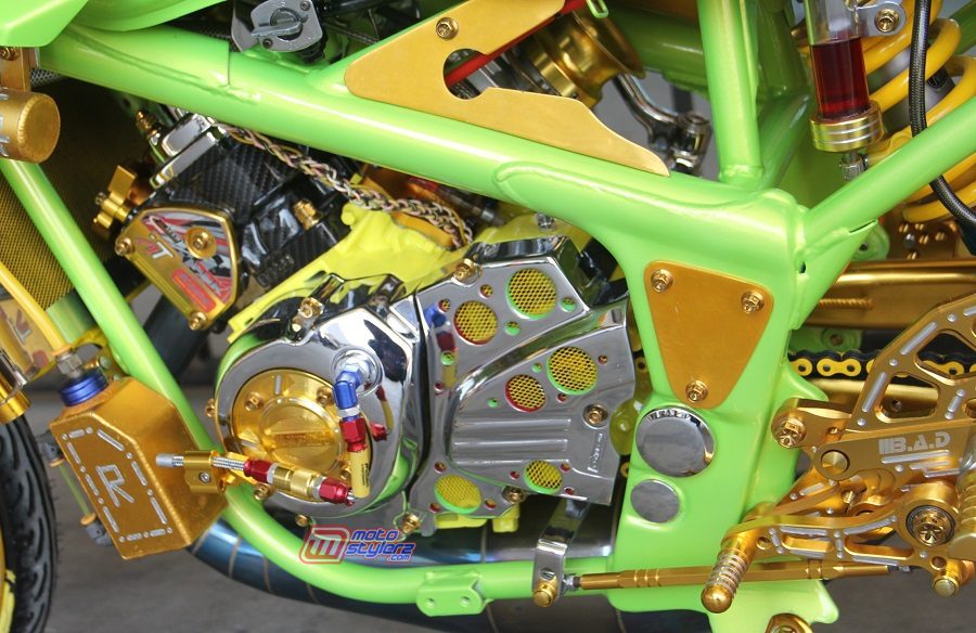 Engine Look-Tetap Stylish Bareng Custom Coak