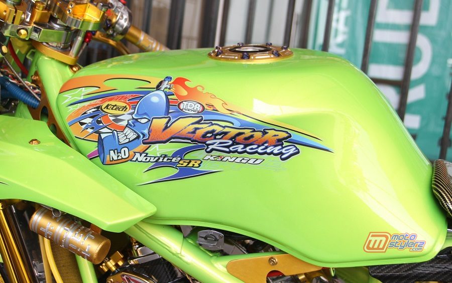 Fuelltank Area-Digauli Stiker Victor Racing