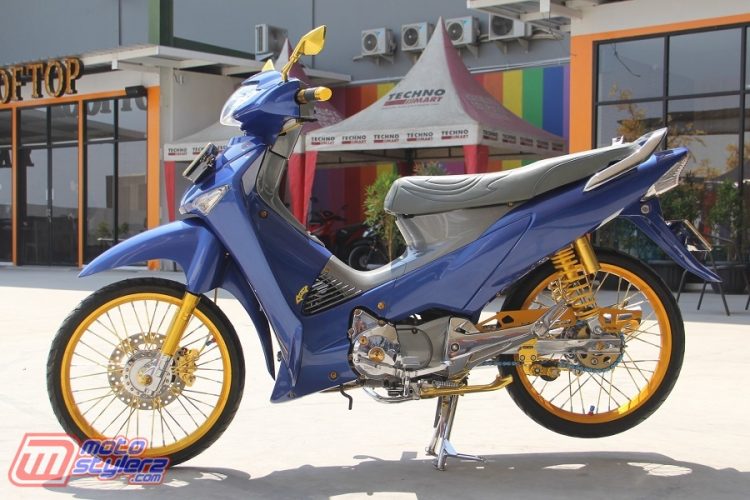 Modif Supra X125 by Fake Project Feat FK Variasi-Kolaborasi Di Genre Elegant
