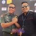 Dankodiklatad (Letnan Jenderal TNI A M Putranto, S.Sos) & Tries Pondang S (Marketing Officer Super Adventure Region Bandung)