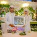 Yachya Kajos Didampingi Istri Terconta (Ratna Utari) Usai Akad Nikah