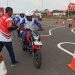 Sesi Pengarahan Peserta Oleh Tim Juri Sebelum Kompetisi Safety Riding Regional Komunitas.