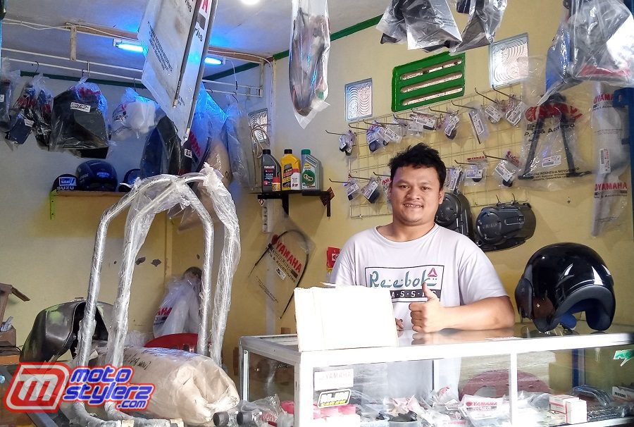 Tedo (Adik Kandung)-Turut Memperkuat Image Bareng Part & Accesories