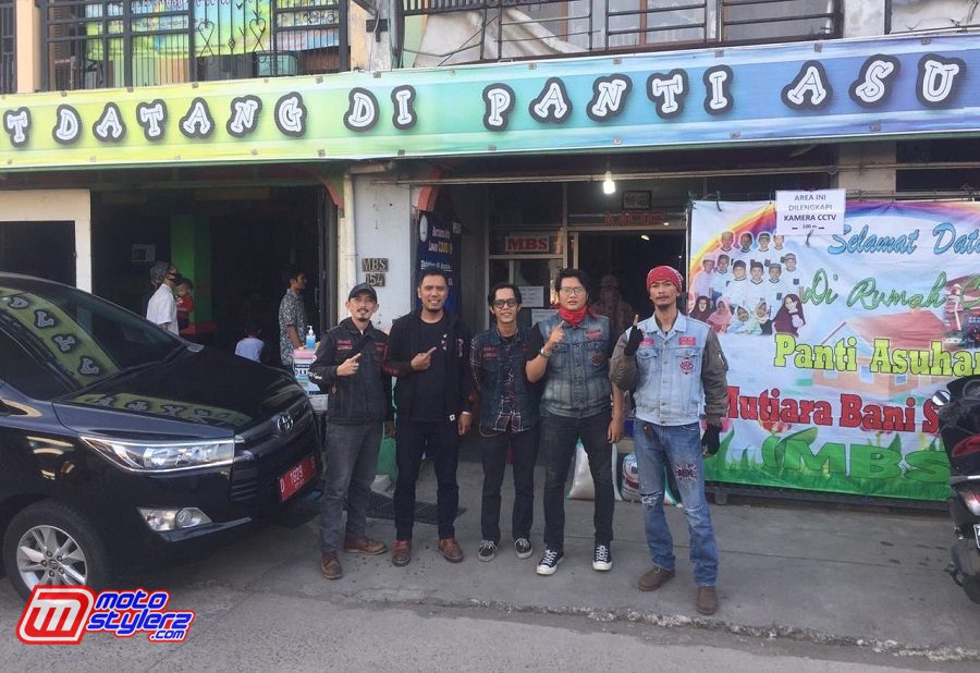 Member Bikers Brotherhood 1% MC-Antusias Dalam Aksi Berbagi