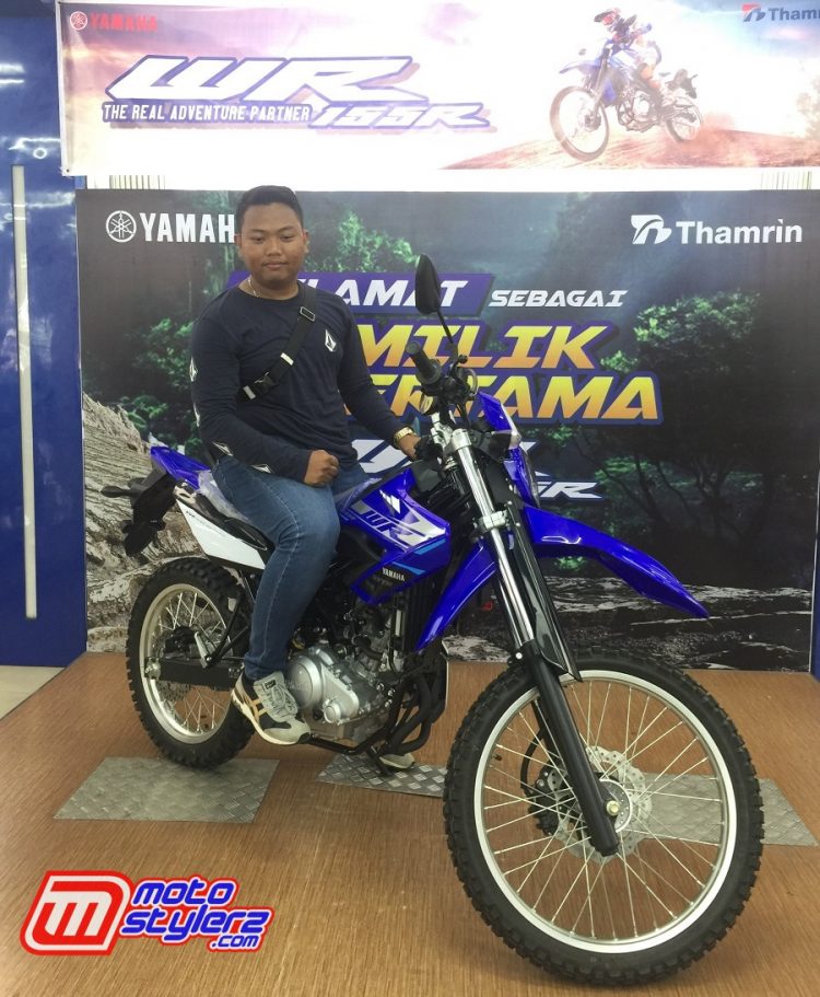 Raka Andre Aprian-Bangga Menjadi Konsumen Pertama WR 155R Sumatera Selatan