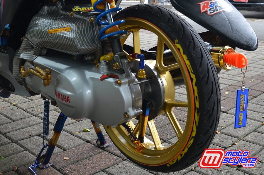Roda-Jurus Jitu Tandem Pelek V Rossi Feat Karet Duro
