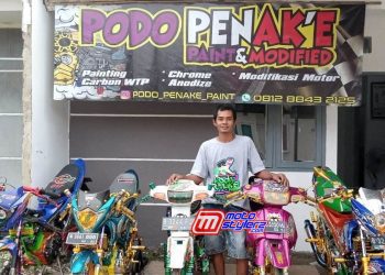 Supriyono (Owner Podo Penak'e Paint & Modified)-Resmi Pindah Workshop Baru