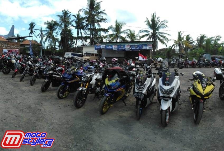 Peserta Touring-Sukses Diikuti 21 Club Yamaha