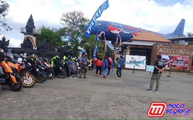 YRFI Bali Touring Merdeka-Jadi Momen Perayaan HUT RI Ke 75