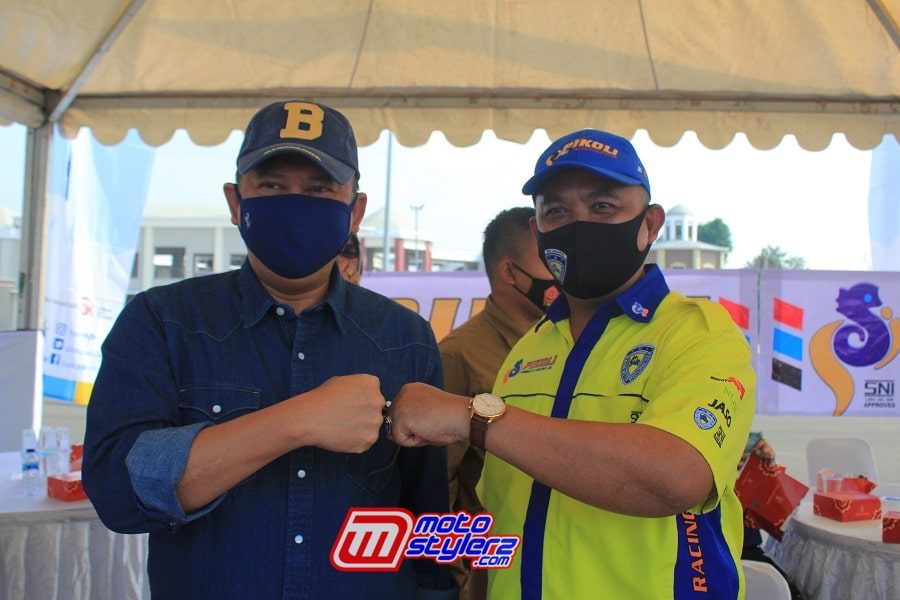 Bamsoet & H. Supriyono-Bersinergi Untuk Mengedukasi Pecinta Roda Dua