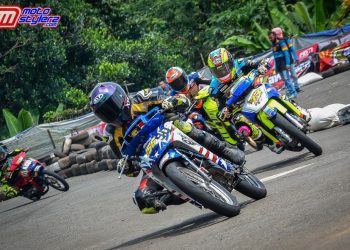 Captain America Saat di Kendalikan Asep Bedun Menjadi Jawara Bebek 2T sd 125 Std Open
